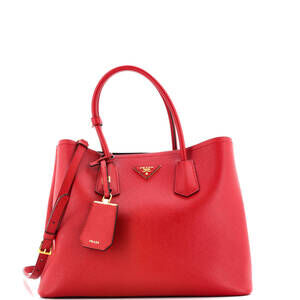 Prada Cuir Double Tote Saffiano Leather #228638P10B